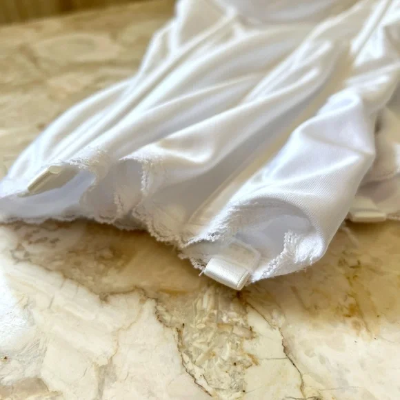 Va Bien 36 C Strapless Bridal Corset Multi Hook Customizable Shaping Long Torso - Picture 11 of 15